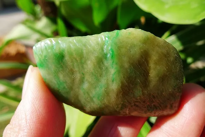 Natural Jade Rough Jadeite Raw (30g,5X3.1X1.1cm)