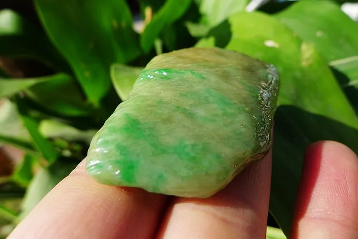 Natural Jade Rough Jadeite Raw (30g,5X3.1X1.1cm)