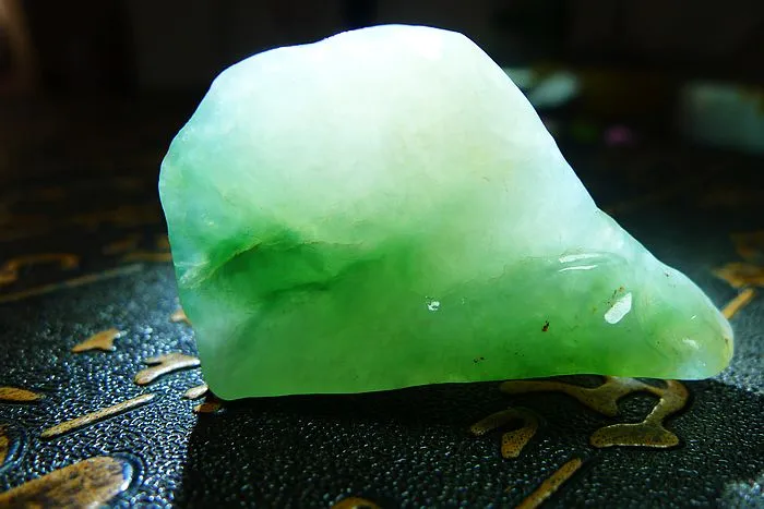 Natural Jade Rough Jadeite Raw (39g,4.2X2.8X2.6cm)