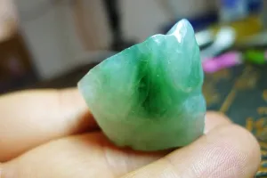 Natural Jade Rough Jadeite Raw (39g,4.2X2.8X2.6cm)