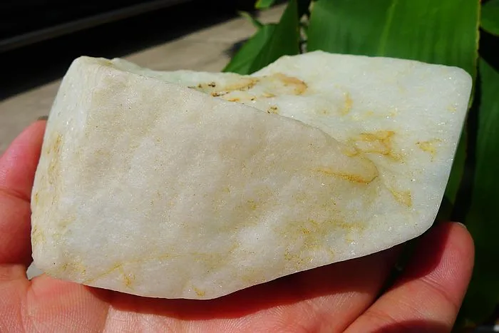 Natural Jade Rough Jadeite Raw (507g,10.5X7.5X3.7cm)