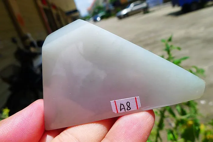 Natural Jade Rough Jadeite Raw (56g,6.8X4.2X0.85cm)