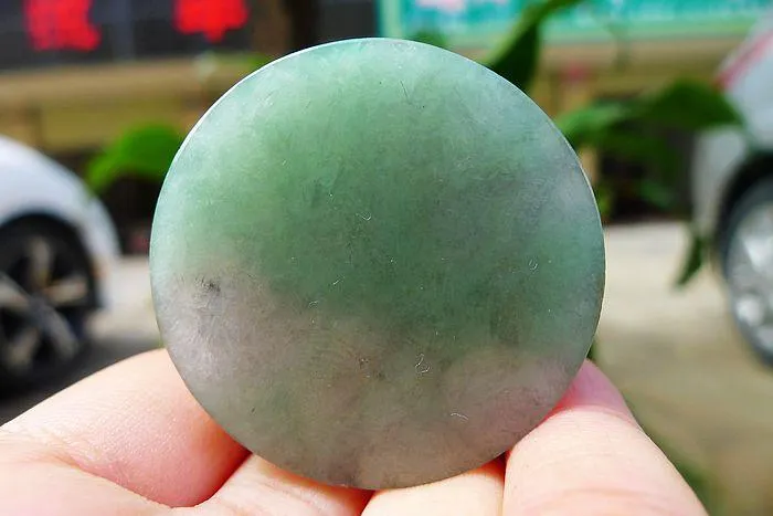 Natural Jade Rough Jadeite Raw (68g,4X1.5cm)