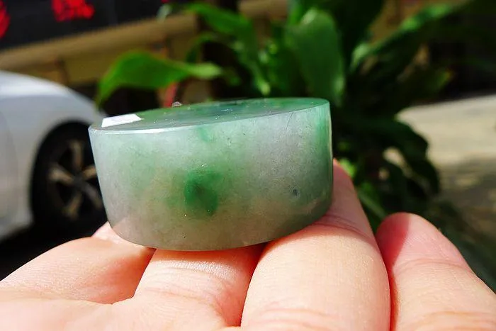 Natural Jade Rough Jadeite Raw (68g,4X1.5cm)