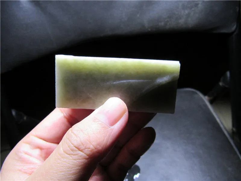 Natural Kunlun Jade Rough Nephrite Raw (120.01g, 63X29X26mm)