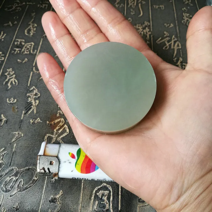 Natural Kunlun Jade Rough Nephrite Raw (120g, 5.2X5.2X1.9cm)