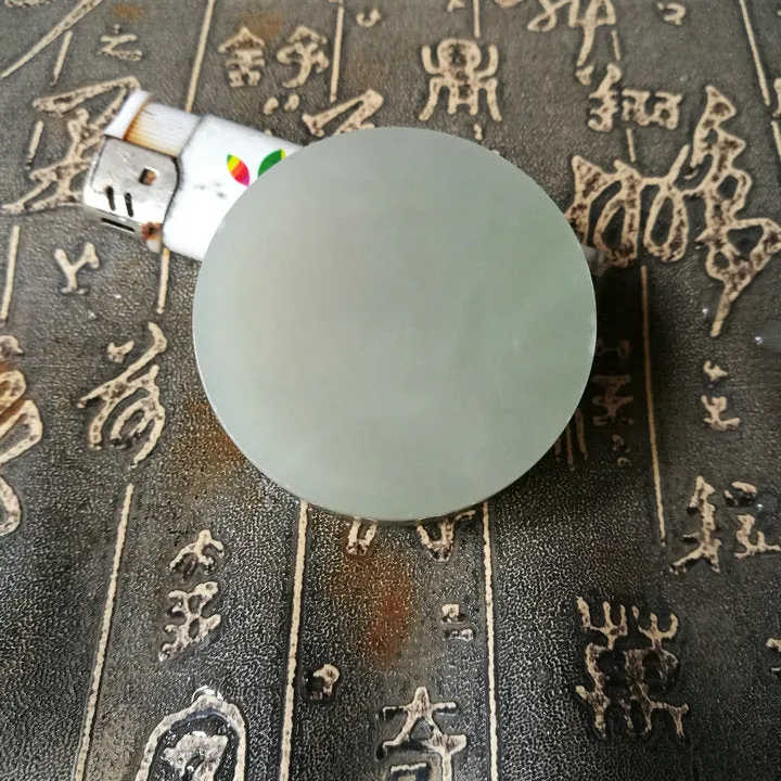 Natural Kunlun Jade Rough Nephrite Raw (120g, 5.2X5.2X1.9cm)