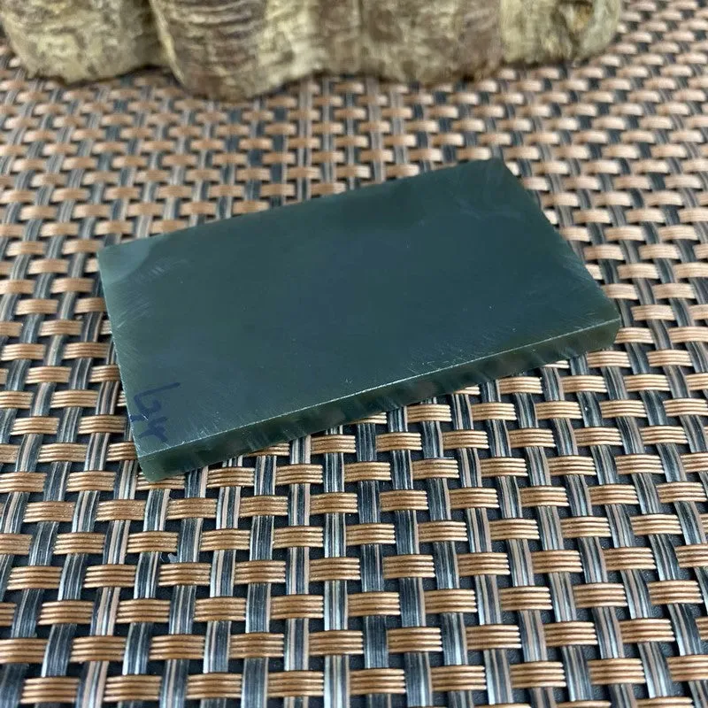 Natural Kunlun Jade Rough Nephrite Raw (38g,6.3X3.7X0.55cm)