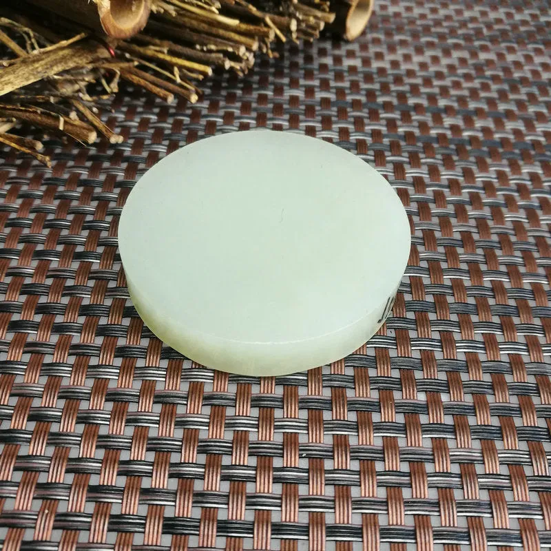 Natural Kunlun Jade Rough Nephrite Raw (72g,5.4X1.1cm)