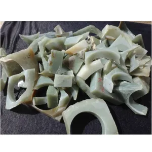 Natural Kunlun Jade Rough Nephrite Remains Around 10kg