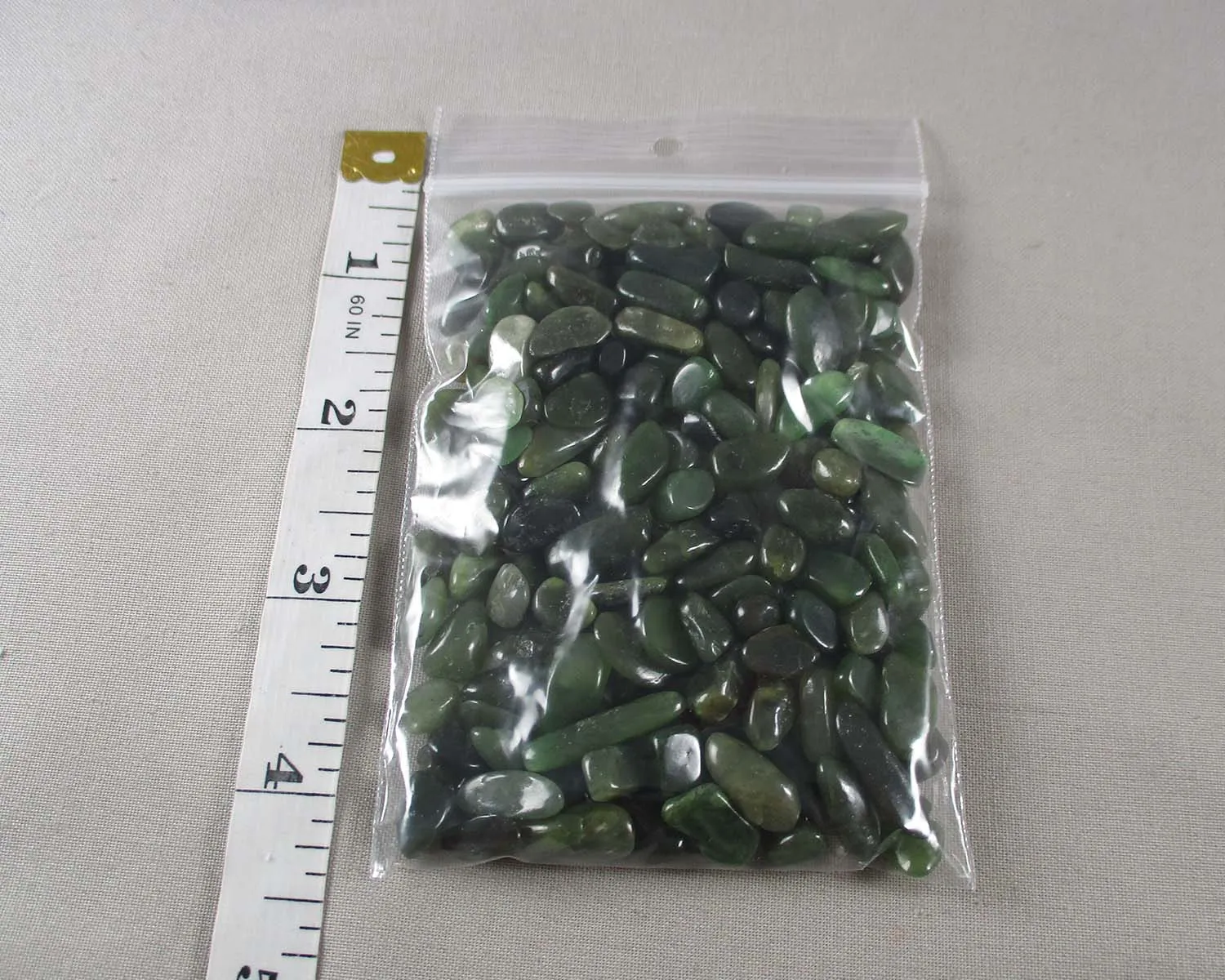 Nephrite Jade Large Chips (Undrilled) 100 grams (H021**)