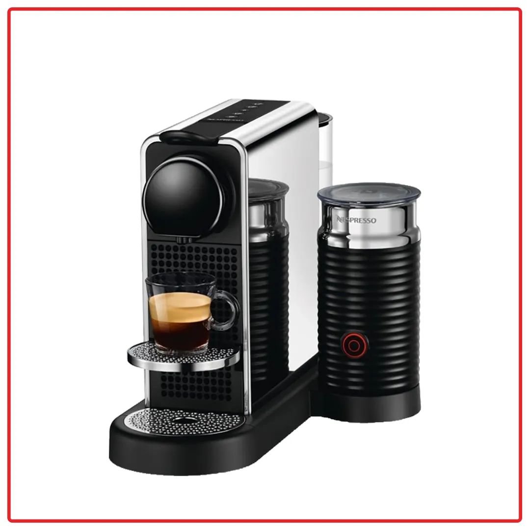 Nespresso CitiZ Platinum & Milk C145 (Stainless Steel) Coffee Machine