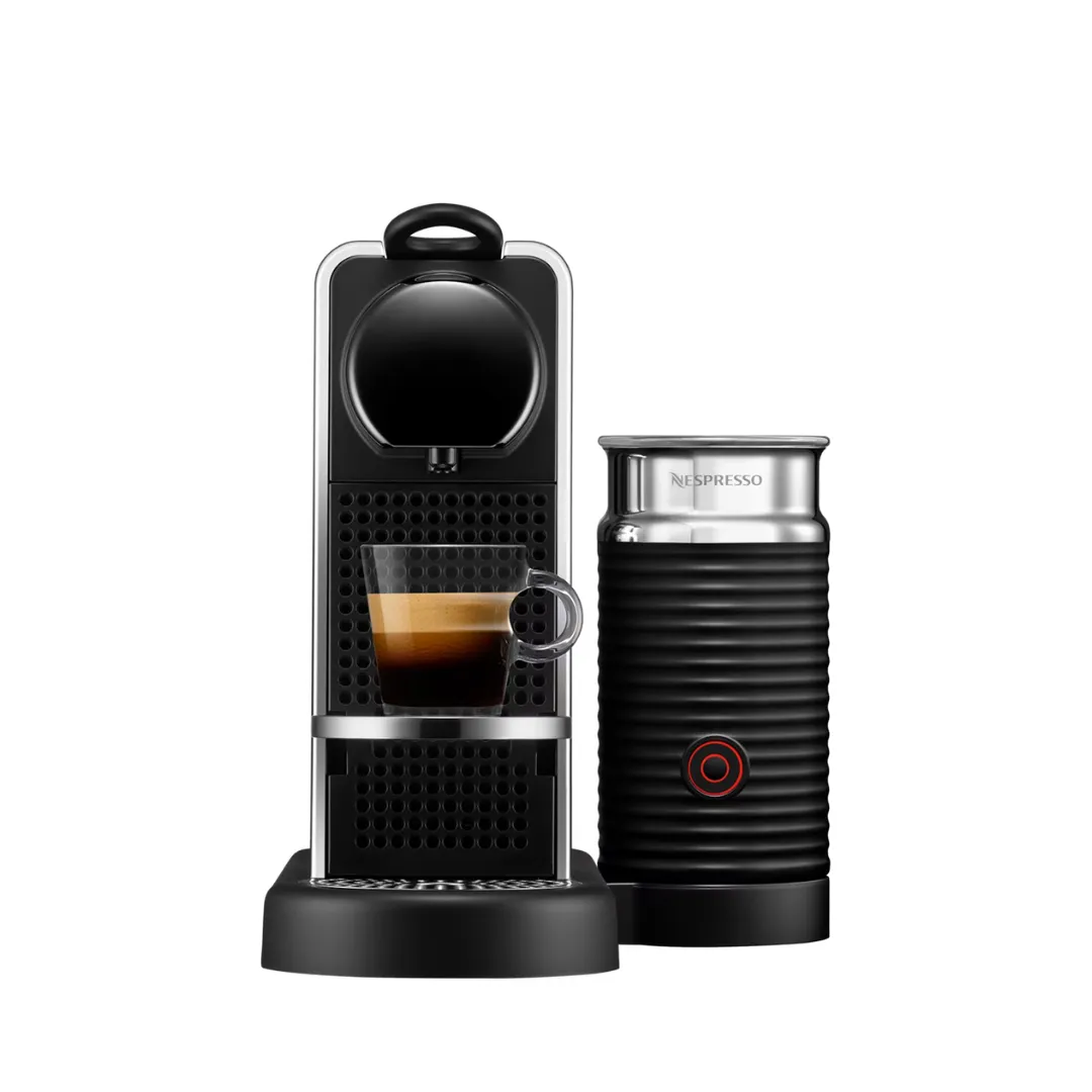 Nespresso CitiZ Platinum & Milk C145 (Stainless Steel) Coffee Machine