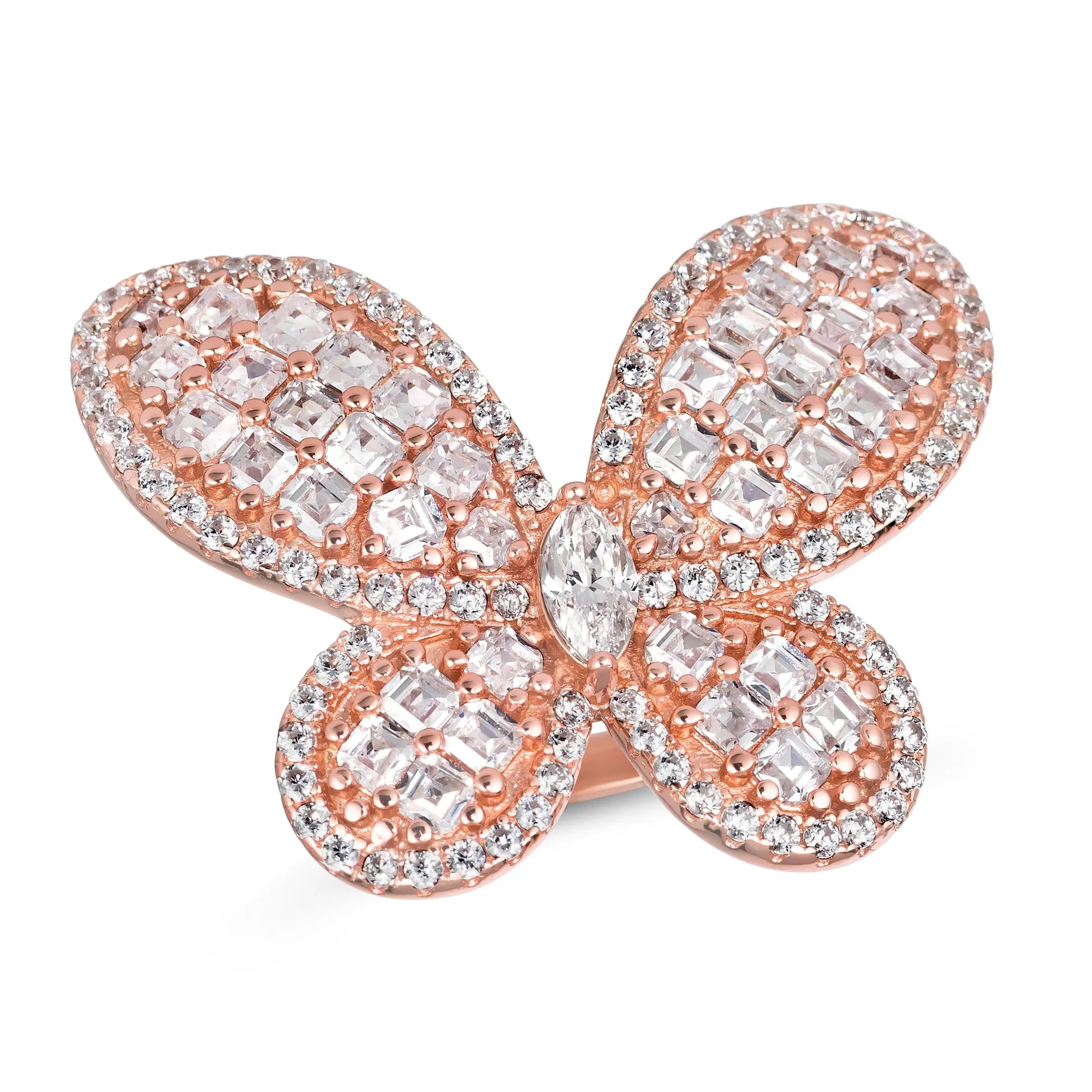 Olivia 80 Butterfly Ring