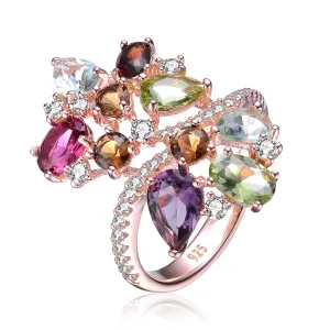 Palette Juliette CZ Rose Gold Ring