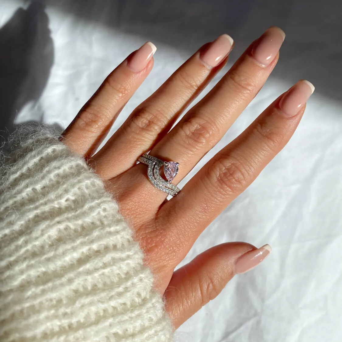 Pavé Perle Ring