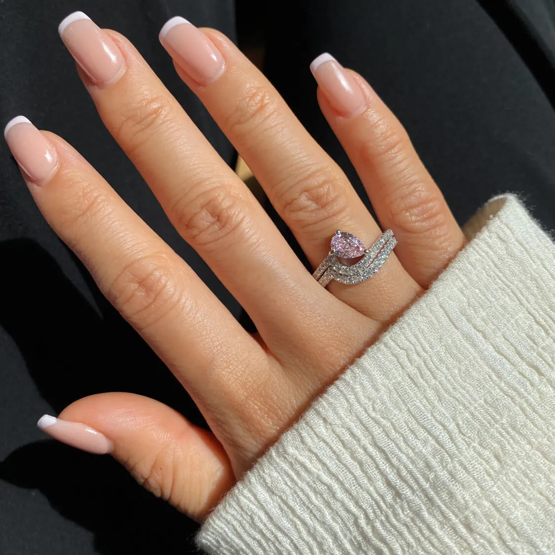 Pavé Perle Ring