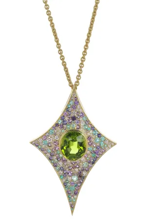 Peridot Kite Necklace