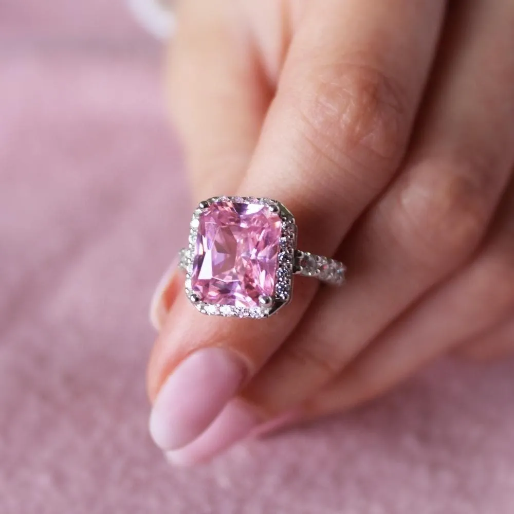 Pink Champagne Ring