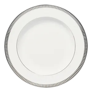 Plumes Platinum Deep Round Platter