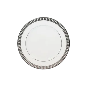 Plumes Platinum Salad Plate