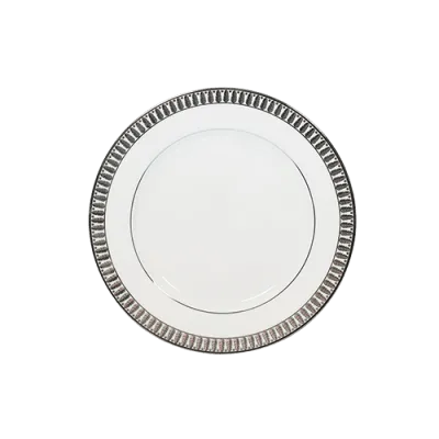 Plumes Platinum Salad Plate