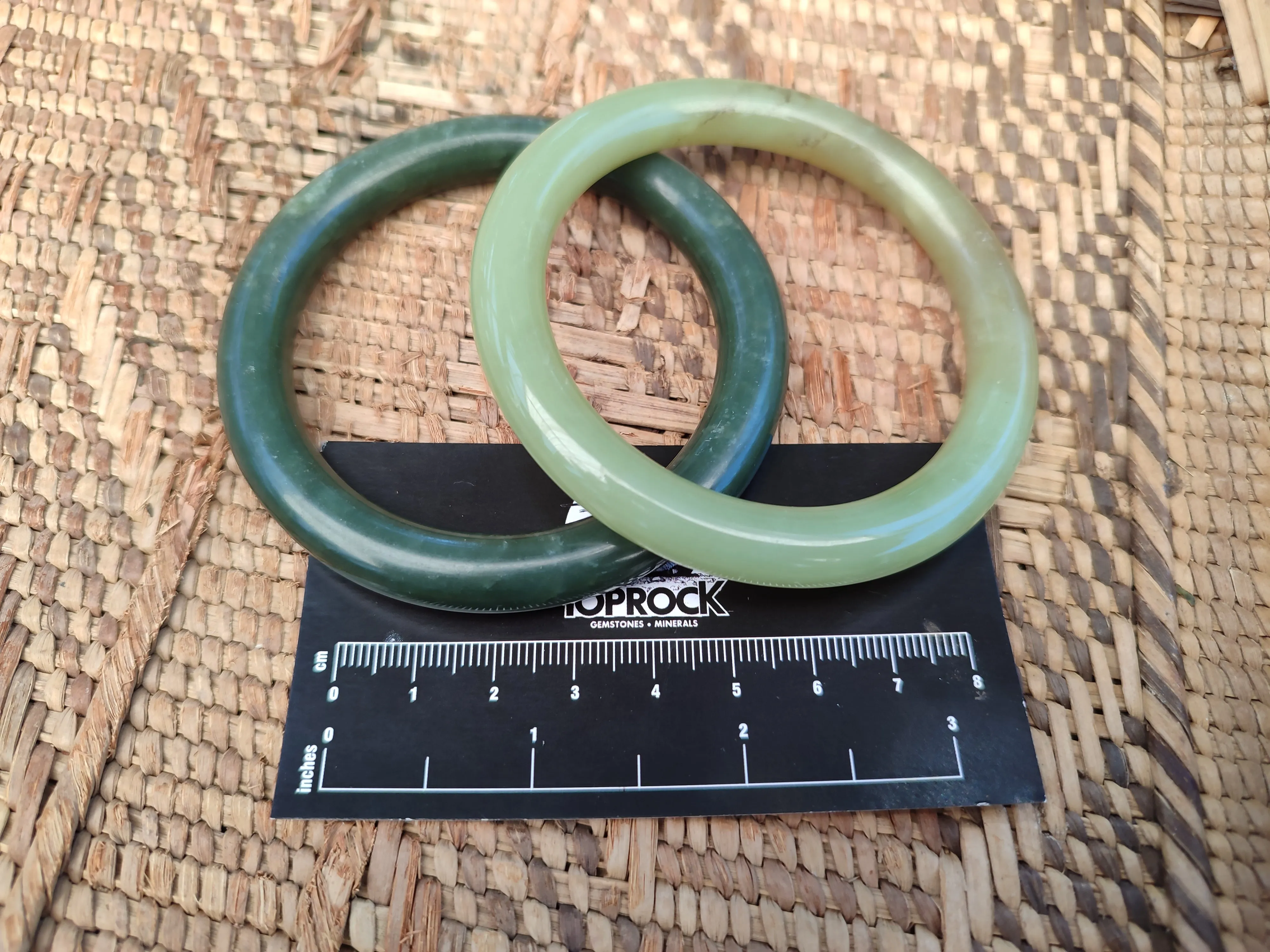 Polished Nephrite Jade Bracelets - Sold Per Item - From New Zealand