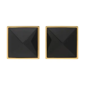 Pyramid Studs - Onyx Grande