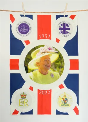 Queen's Jubilee Union Jack Wall Hanging