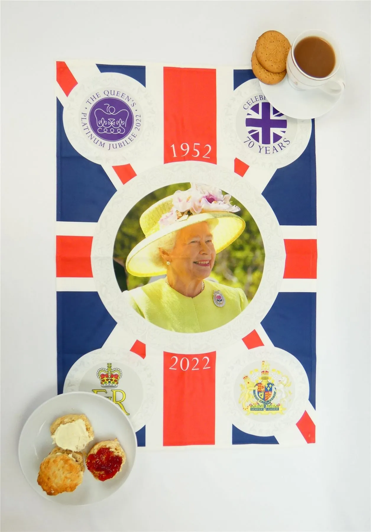 Queen's Jubilee Union Jack Wall Hanging