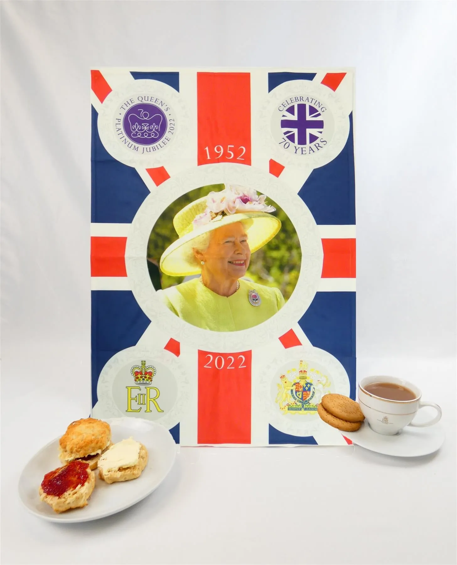 Queen's Jubilee Union Jack Wall Hanging