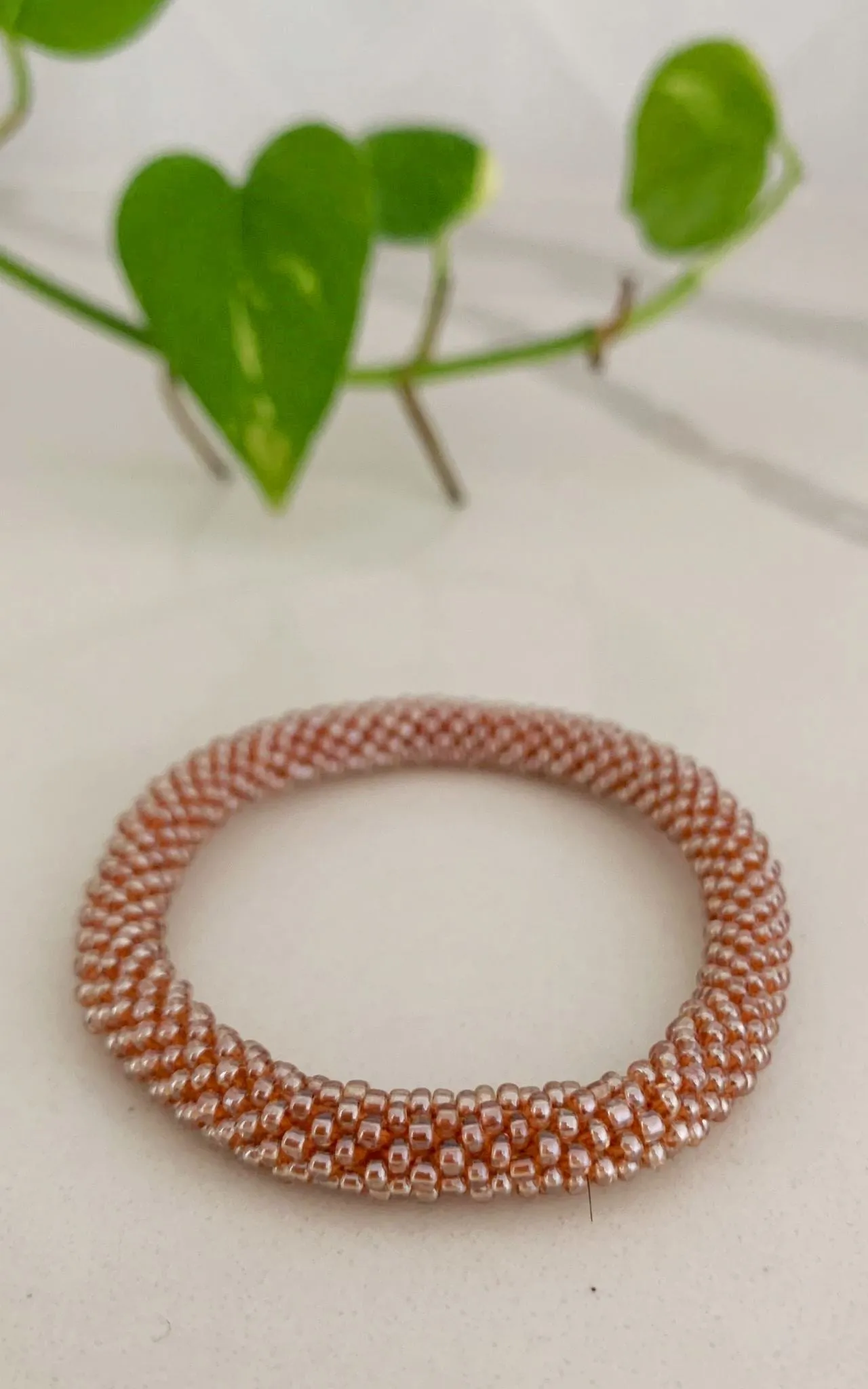 Rolling Beaded Bracelet - Gold