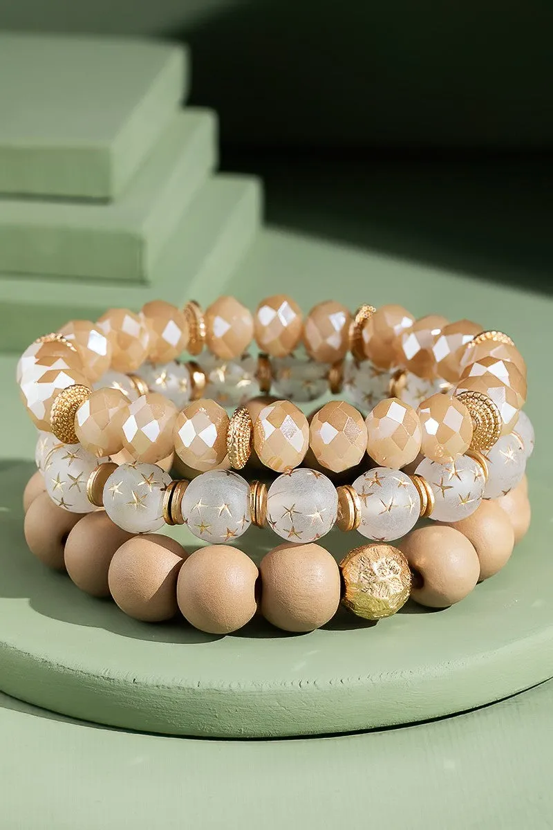 STAR BEADED STACK