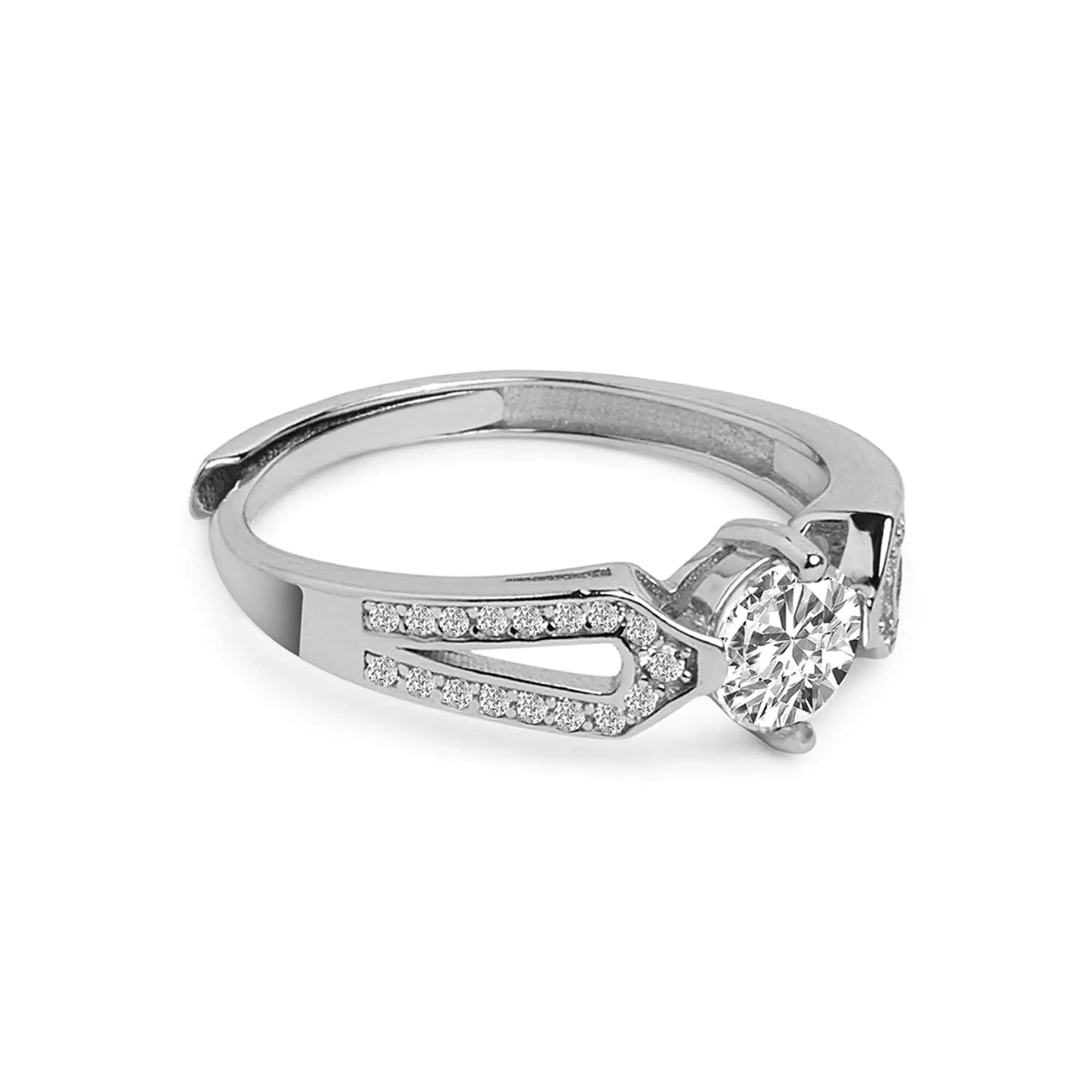 Sterling Silver Hypoallergenic Adjustable Rings for Women and girls