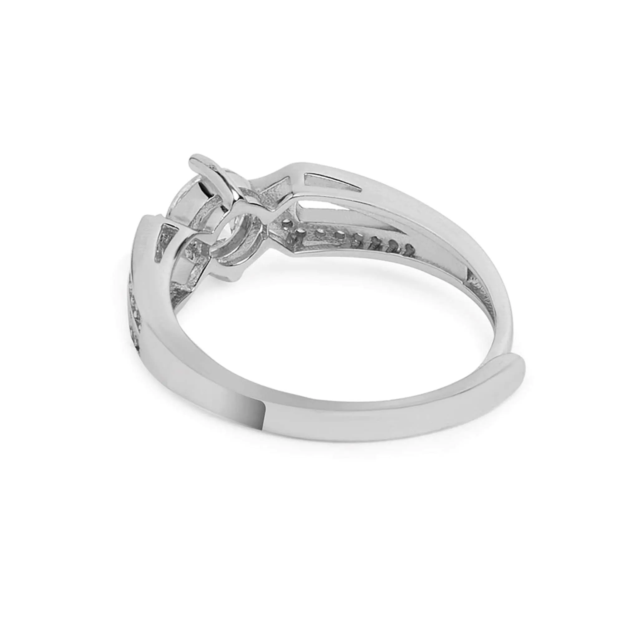 Sterling Silver Hypoallergenic Adjustable Rings for Women and girls