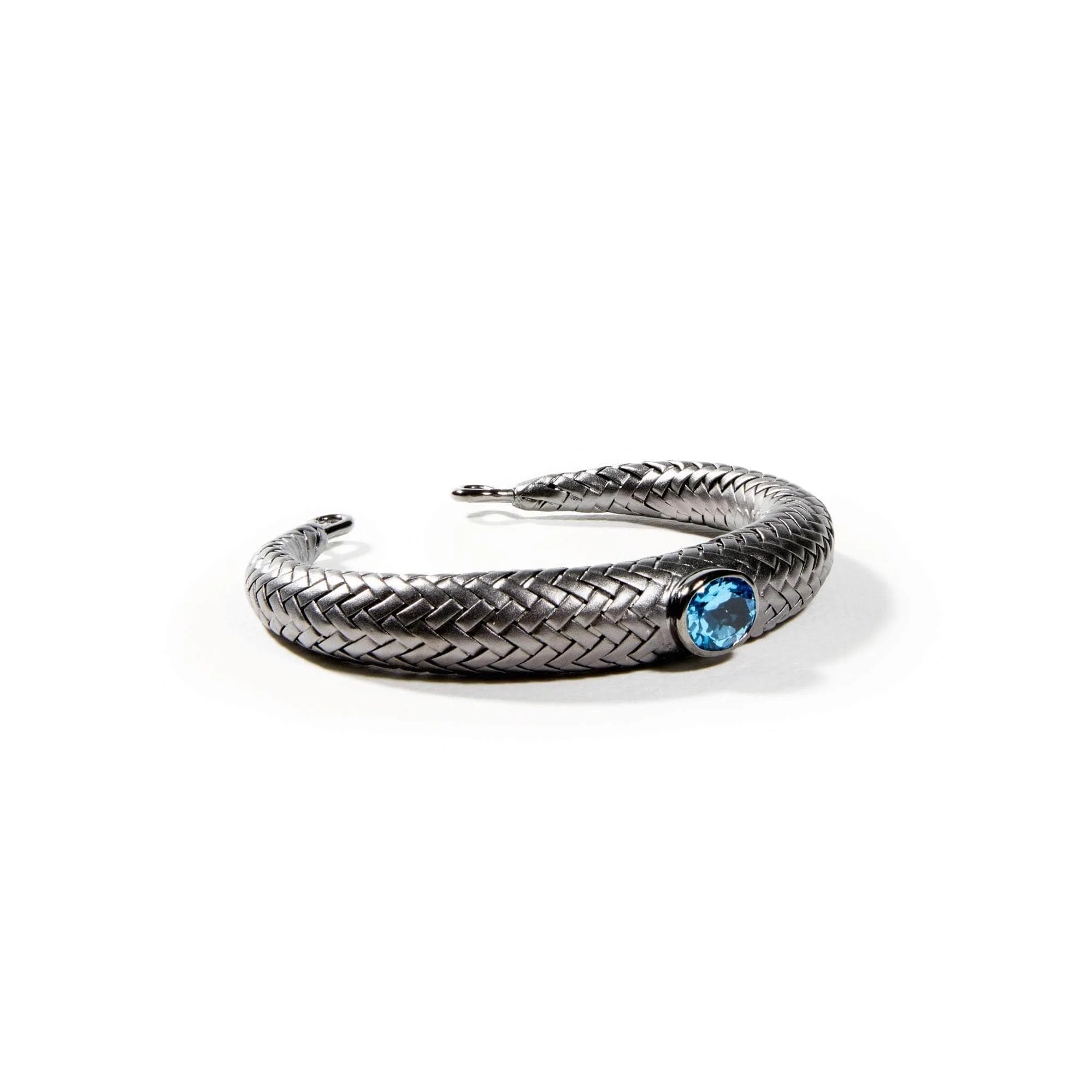 Tango Swiss Blue Topaz Bangle