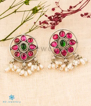 The Anandita Silver Kemp Ear-studs