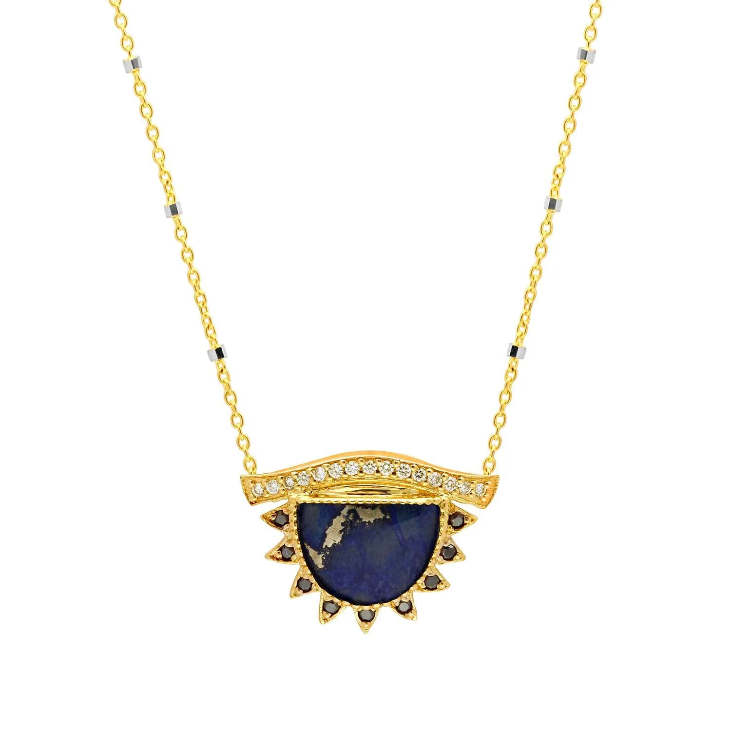 Third Eye Necklace   Blue Lapis